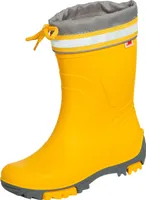 Bockstiegel Kinder Gummistiefel Regenstiefel Bente, Farbe:Gelb, Artikel:-3059 gelb / dunkelgrau, Schuhgröße:28-29