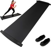Powrx Slide Board Inkl. Schuhüberzug Ideal Für Bein-, Potraining, Fitness Und Athletiktraining I Slide Matte