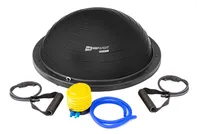 Hop-sport Balanční podložka s expandery a pumpou černá