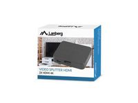 lanberg HDMI Video Splitter auf 2 X HDMI 4K + Micro USB Schwarz