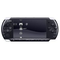 Sony PlayStation Portable 10,9 cm (4,3 Zoll) Display LCD 9777151 Handheld-Spielekonsole - Klavierlack - 4-Wege Ausrichtung der Tasten - 16:9 - 480 x 272 - 64 MB Speicher - Wireless LAN