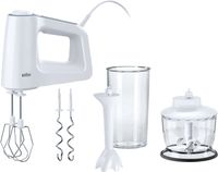 BRAUN Mikser ręczny HM 3135 Blender nożny Rozdrabniacz 500 W biały