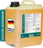 INOX® Nano Autoshampoo 5L - Autowäsche Autoreiniger Konzentrat mit Abperleffekt