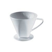 Cilio Kaffeefilter Porzellan Gr. 6 weiß
