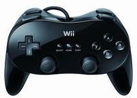 Nintendo Wii - Classic Controller Pro black