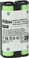 vhbw Akku kompatibel mit Sony WH-RF400 Wireless Headset Kopfhörer (700 mAh, 2,4 V, NiMH)