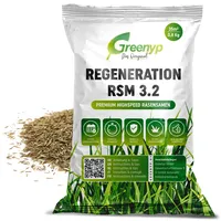 Greenyp® Turbo Nachsaat I RSM Rasensamen Nachsaat 3.2 I 0,8kg für 35m² I Schnellkeimender Rasen I Rasensaat Reparaturrasen Grassamen