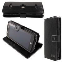 caseroxx Handy Hülle Tasche kompatibel mit Crosscall Core-M5 Bookstyle-Case Wallet Case