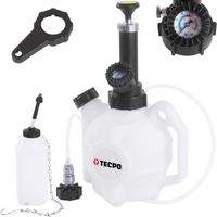 TECPO Bremsenentlüftungsgerät Bremsflüssigkeit 4L+ 1L