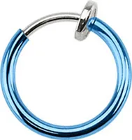 Nasenring Fake Nasenpiercing Septum Clicker Piercing Helix Titan plattiert