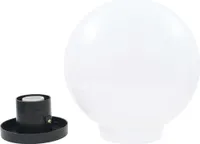 vidaXL LED-Gartenleuchten 2 Stk. Kugelförmig 25 cm PMMA