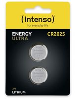 Intenso Lithium Knopfzellen Energy Ultra CR 2025 2er Blister