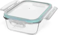 Orion Glasbehälter mit Deckel Lebensmittelbehälter für den Ofen Mikrowelle 1,5 L