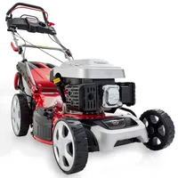 HECHT 553 SW Rasenmäher Benzin | mit Antrieb | 51 cm Schnittbreite | 5in1 | 6PS | 60L Grasfangkorb