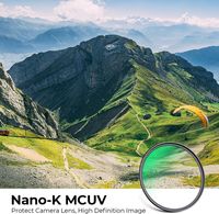 INF UV-Filter für Kamera-/Objektivschutz Transparent+Schwarz 62 mm