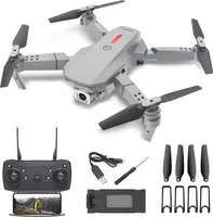 RC Drohne mit Kamera 4K-Kamera WiFi-FPV-Drohne Headless-Modus Höhe Halte Geste Foto Video Track Track 3D Filp RC Qudcopter