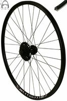 REDONDO 28 Zoll Hinterrad Laufrad Felge Schwarz Disc + 9-fach Shimano Kassette