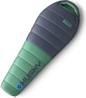 Husky Mumienschlafsack Daunen Dinis 2024 -10°C - 220 cm - blau mit Minze