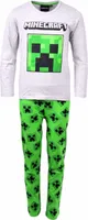 Schlafanzug Minecraft Creeper Grau 140 cm