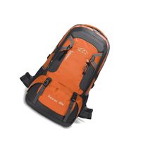 INF 60L Outdoor-Bergsteigerrucksack mit großem Fassungsvermögen Orange