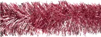 Weihnachtsgirlande Lametta 7cm x 3m Altrosa