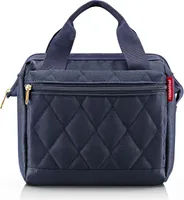 reisenthel allrounder cross, Schultertasche, Tasche, Rhombus Midnight Gold, 4 L, MQ4110