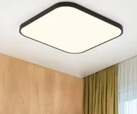 ZMH LED stropné svietidlo spálňa 19W ploché 27 cm stropné svietidlo do kúpeľne IP44 vodotesné kuchynské svietidlo neutrálne biele svietidlo do chodby čierne