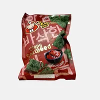 TAO KAE NOI Crispy Seaweed Gochujang 32g - Koreanischer roter Chilipastengeschmack