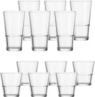 Leonardo EVENT Trinkglas Set 280ml + 330ml 12er Set