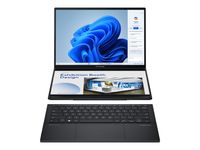 ASUS ZenBook Duo UX8406MA-PZ103W - Mit abnehmbarer Tastatur - Intel Core Ultra 9 185H / 2.3 GHz - Win 11 Home - Intel Arc Graphics - 32 GB RAM - 1 TB SSD NVMe - 35.6 cm (14")