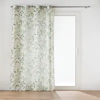 Vorhang mit Ösen, Leinenoptik, 140 x 260 cm, PALMIFLORA