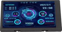 IPS USB mini obrazovka,PC Sensor Panel Display,Computer Temp Monitor,PC Temperature Display Screen,Mini Monitor,PC Case Moniror