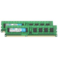 BRAINZAP 8GB DDR3 RAM DIMM PC3-10600U 2Rx8 1333 MHz 1.5V CL9 Computer PC Arbeitsspeicher (2x 4GB)