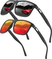 Sonnenbrille Herren Polarisiert Retro Vintage UV-Schutz