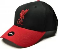 Liverpool FC - Baseballová čiapka pre mužov/dámy Uni BS3672 (One Size) (Black/Red)