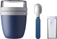 Mepal - promo-set lunchpot + faltbarer löffel - Nordic Denim