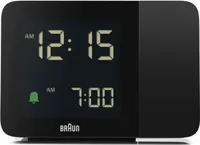 Braun BC 015 B-DCF Funk Projektionswecker schwarz