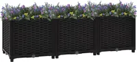vidaXL Zvýšené lůžko 120x40x38 cm polypropylenové