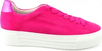 Gabor Comfort Samtchevreau pink Damen Sneaker low in Rosa, Größe 5.5