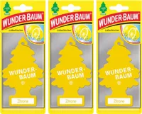 3 x Duft Lufterfrischer Wunderbaum Zitrone
