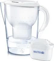 Brita Wasserfilter-Kanne Marella XL weiß 3,5L inkl. MX Pro Kartusche (1er Pack)