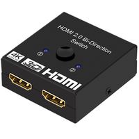 HDMI-Umschalter 2 in 1 out 4k hochauflösender Zweiwegeschalter 1 in 2 out Splitter