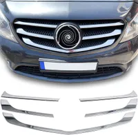 Listwy osłony chłodnicy ze stali nierdzewnej chrom do MERCEDES Citan | Typ W415 | Rok 2012-2021