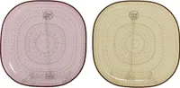 Plochá deska s potiskem z akrylu ø 20,5 x 2,5 cm