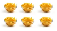 6 x Schüsseln aus Glas Ø 9 cm Glasschälchen Dipschale Dessertschale Tapasschale