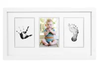 Pearhead Baby Imprint Picture Frame White