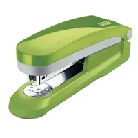 Novus Heftgerät E 25 fresh, bis 25 Blatt fresh grün/grau, im Blister