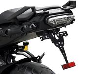 Ibex 10006313 Kompatibel/Ersatz für Kennzeichenhalter Yamaha MT-07 Tracer BJ 2016-20 Schwarz