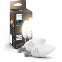 Philips Hue Bluetooth White LED E14 Kerze - B39 5,5W 470lm Doppelpack