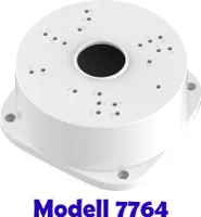 Montagebox CamBox Abzweigdose Anschlussdose Anschlussgehäuse Wand Dose Universal Kamera Montage für Überwachungskamera PVC